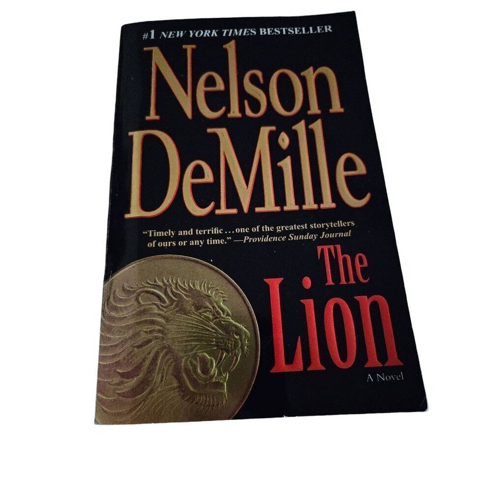 The lion by Nelson DeMille grand central publishing isbn 97804466990600